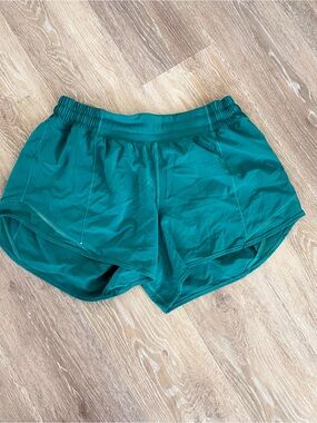 lululemon athletica Hotty Hot Short teal green